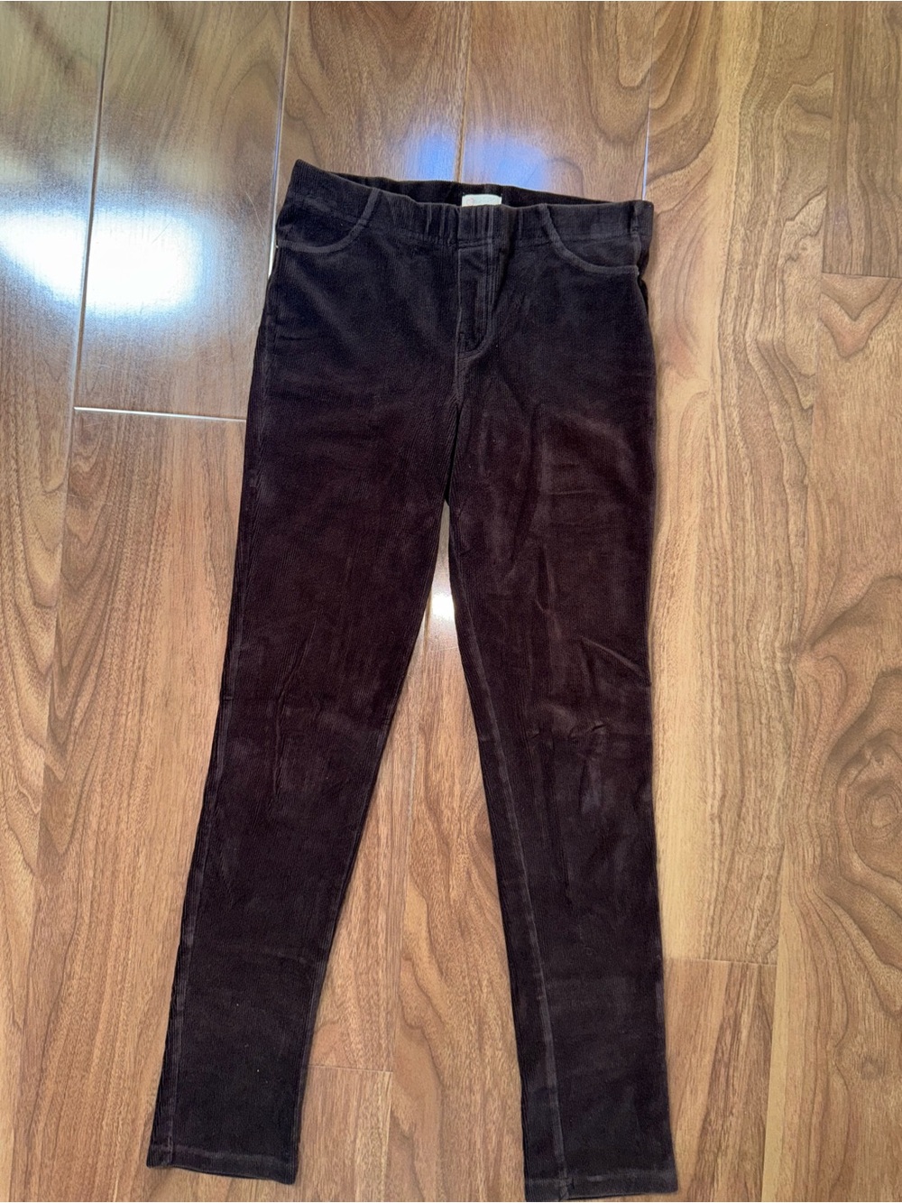 The Children's Place Brown Velvet Leggings